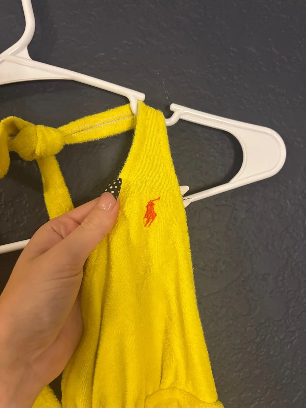 Ralph Lauren Yellow Halter Sundress-Style Camisole